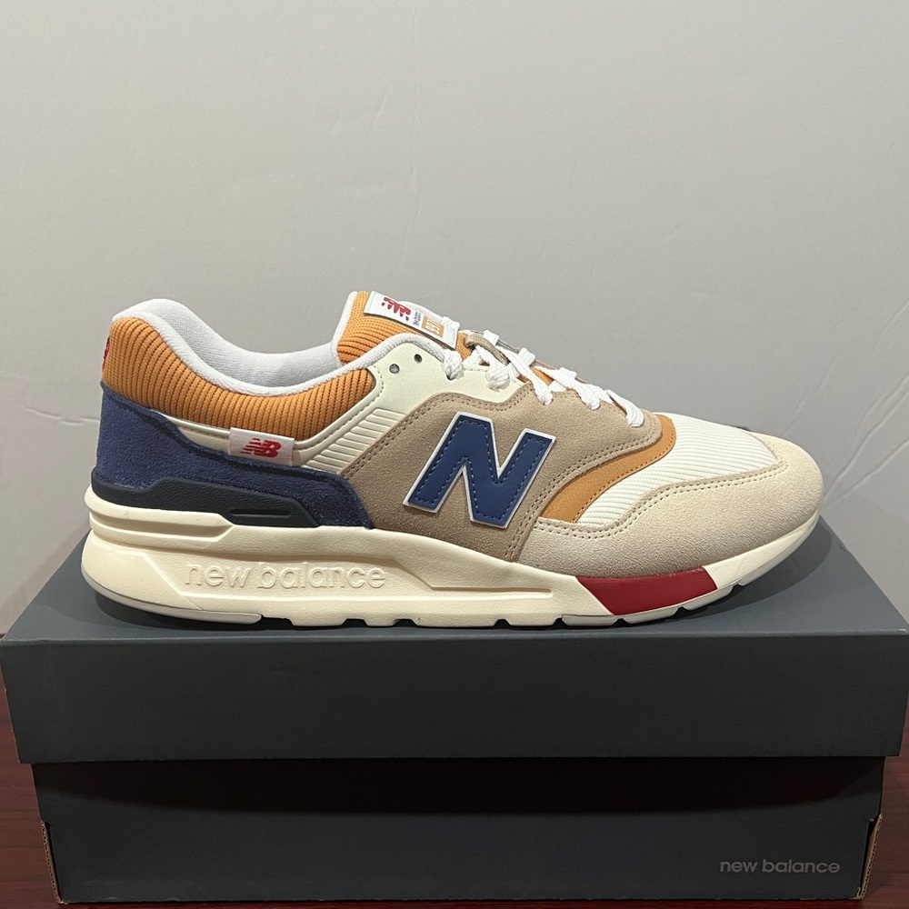 New Balance 997, CM997HSK, Blue & Beige